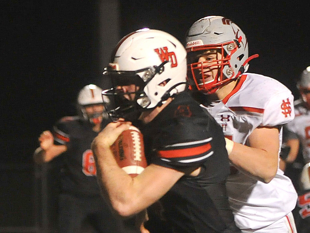 Class 3A second round football